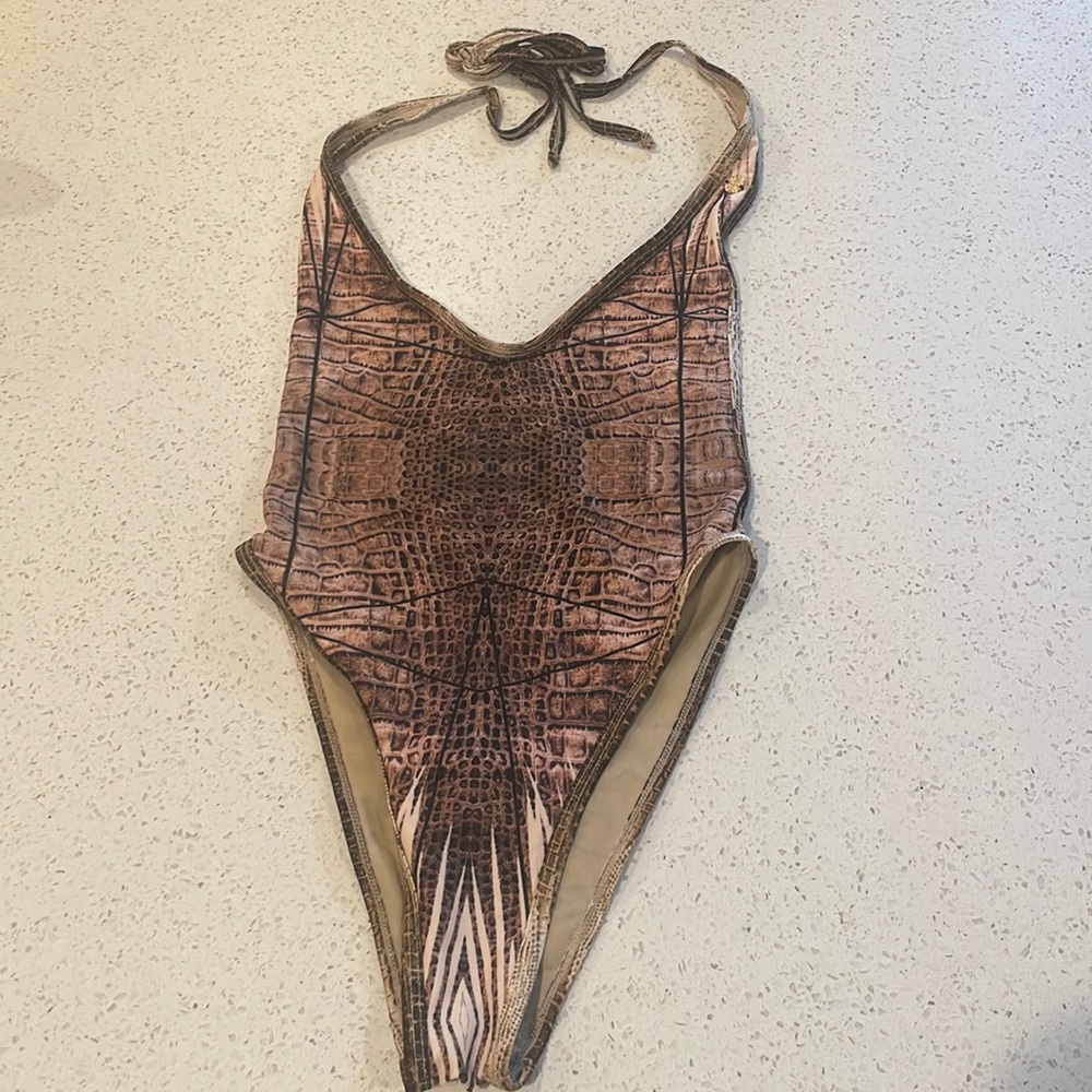 Asherah Swimwear One Piece High Waisted Swimsuit XS